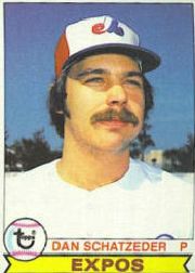 1979 Topps Baseball Cards      124     Dan Schatzeder